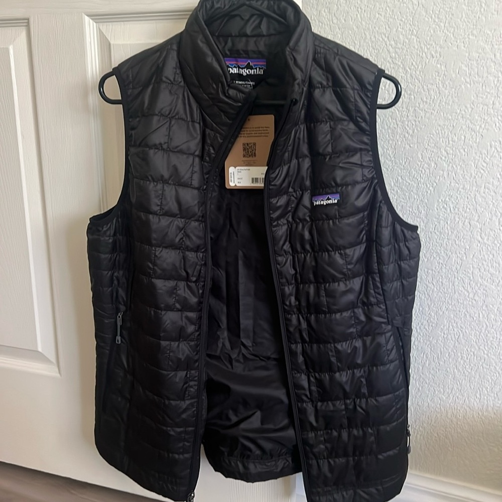 Patagonia black vest